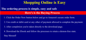 Payment process guide