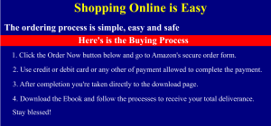 The buy process is simple and easy.