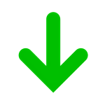 Green Downward Arrow
