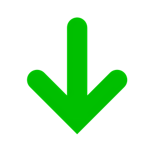 Green Downward Arrow
